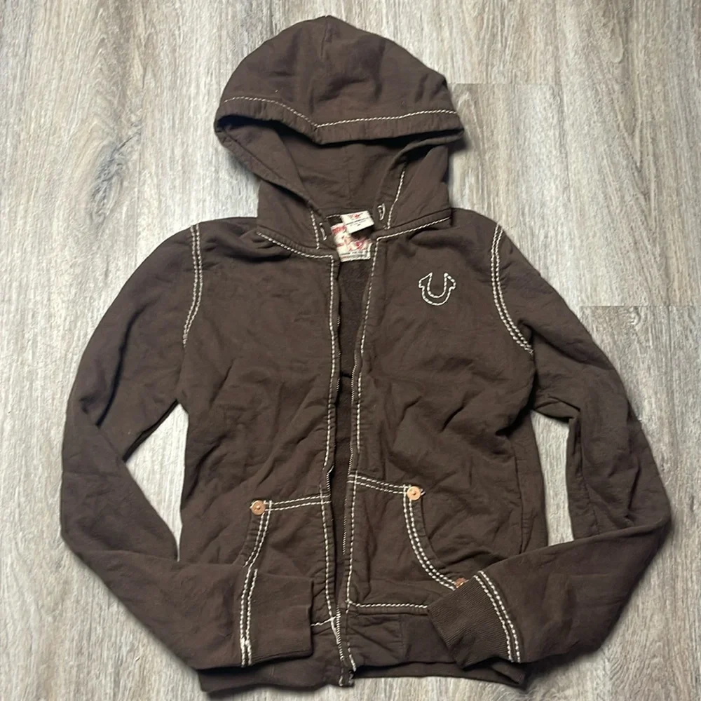 True Religion Hooded Sweatshirt Youth Small